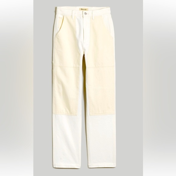 Madewell The 90s Straight Jean Two-Tone Workwear Edition Carpenter / 28 - Picture 1 of 15